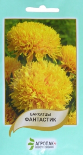 Чорнобривці Фантастік золотисто жовті (0.2г)