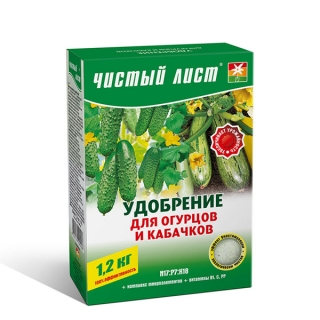 Чистий лист*Огірки-Кабачки* (1200г)