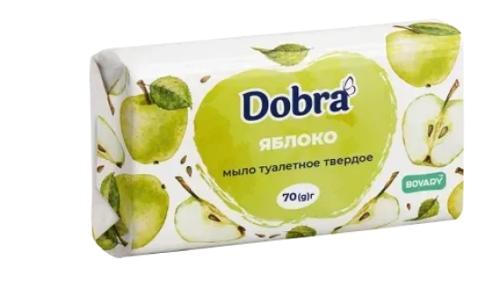 Мило туал"Яблуко"Добра (70г)