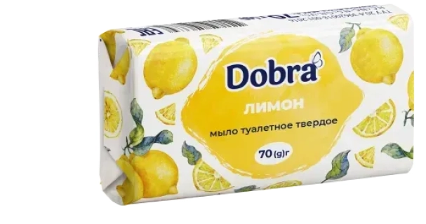 Мило туал"Лимон"Добра (70г)