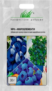 НПК+МЕ чорниця.лохина+ацидофіл.рослини (30г)