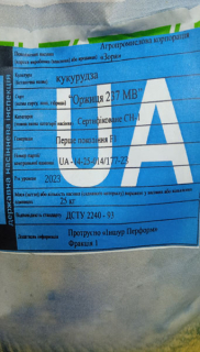Кукурудза зернова Оржиця 237 МВ (25000г) (25000г)