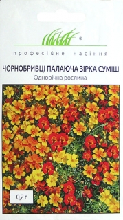 Чорнобривці Палаюча зірка дрібноквіткові суміш (0.2г)