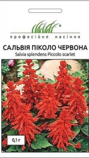 Сальвія Піколо червона (0,1г)