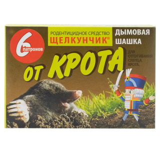 Щелкунчик Щелкунчик шашка димова від крота(6 шт) (0шт)