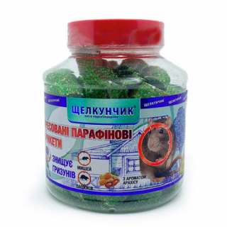 Щелкунчик брикет зелений банка(50шт) (320г)
