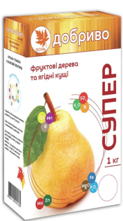 Супер добриво ОСІННЄ для фруктових дерев (1кг)