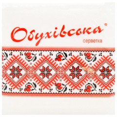 Серветки ОБУХІВСЬКА 230*240 (40шт)