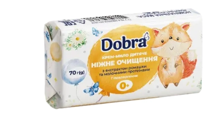 Мило туал"Ніжне очищення"Добра (70г)