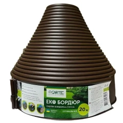 Бордюрна стрічка коричн оптимальний(20м)