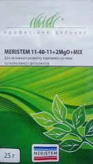 Мерістем 11*40*11+2МgО+Мix (25г)