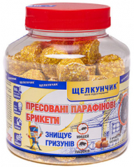 Щелкунчик брикет жовтий банка(50шт) (320г)