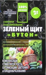 Бутон (зелений щит) (2г)